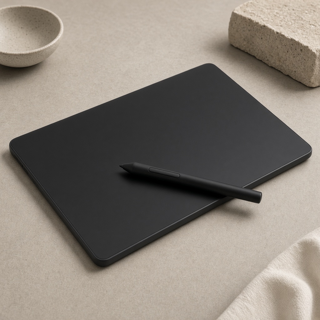 Tablet with stylus